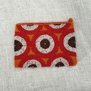 Beaded Clutch/Coin Purse